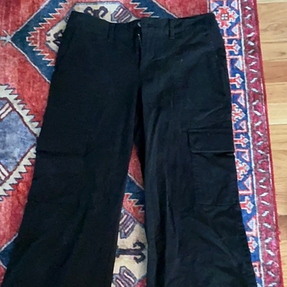Black Cargo Pants